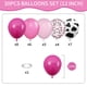 thumbnail image 3 of Globos de látex con estampado de vaca biapiana de 30 cm, color rosa, para fiesta, 3 of 7