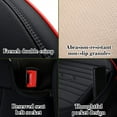 thumbnail image 5 of Fully Enclosed Leather Car Seat Cover, All-Season Breathable Cushion, Universal Auto Seat Protector, 5 of 6