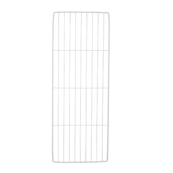 PENIKOKO White Iron Refrigerator Partition Board Adjustable Freezer Divider for Organizing and Maximizing Storage Space