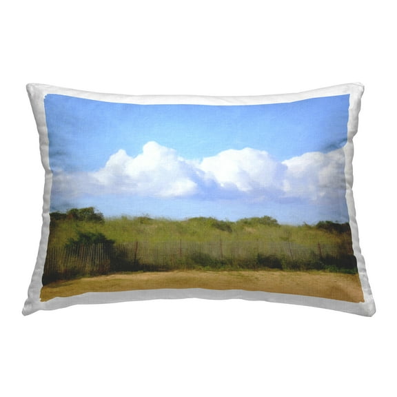 Stupell Industries Coastal Countryside View Decorative Printed Throw Pillow Design by GraffiTee Studios