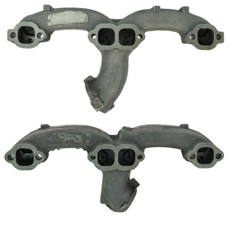 TRQ Exhaust Manifolds Pair Set NEW for Chevy GMC Pickup Truck Van V8 EXA51597