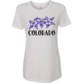 thumbnail image 3 of Inktastic Colorado Columbine Flowers Women's T-Shirt, 3 of 5