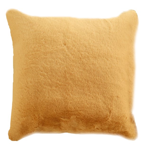 Paquete de 4 Fundas para cojín Decorativas 43x42cm ilios innova Suave camel