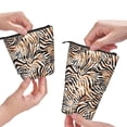 thumbnail image 3 of Picia Watercolor Zebra Print Telescopic Pencil Case, Telescopic Pen Holder Telescopic Pencil Pouch Bag Stationery Pencil Case Box Storage Organizer Makeup Bag, 3 of 6