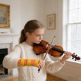 thumbnail image 1 of Klonfd Violin Wrist Practice Aid Adjustable Corrector For Kids And Beginners With Breathable Design | Straight Wrist Trainer For Violin Students Music Lessons Home Or Class, 1 of 4