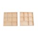thumbnail image 1 of 2pcs DIY Wooden Storage Boxes Christmas Festival Gift Boxes Decorative Boxes, 1 of 4