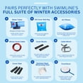 thumbnail image 7 of Swimline Hydrotools Super Guard Winter Cover for 12x24' Above Ground Oval Pools, 7 of 7