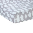 thumbnail image 2 of Carter's Changing Pad Cover Plush Velboa - Grey Cloud, 2 of 2
