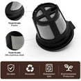 thumbnail image 4 of Reusable Coffee Filter for Ninja Dual Brew Coffee Maker, 2 Pack K Cup Reusable Coffee Pods and 2 Pack Coffee Maker Coffee Filters #4 Compatible for Ninja Dual Brew Coffee Maker Ninja - 4 Pack, 4 of 7