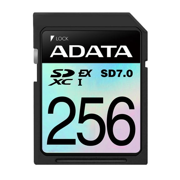 256GB AData Premier Extreme SD Express Card SDXC PCIe Gen3 UHS-I U3 SD7.0