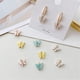 thumbnail image 4 of 8 Uds. De dijes de mariposa, colgante de mariposa acrílico, pulsera, colgante de mariposa, dijes para joyería, accesorio de artesanía rosa, 4 of 4