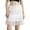 White, variant on Elippeo Women's Fashion Mini Skirts Mid-Rise Pleated Lace Skirts Spring Summer Casual Short Skirts