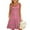 #A14-Hot Pink, variant on XADYUY Girls Summer Dress Size 14-16 Casual A-Line Sleeveless Midi Dress Cute Basic Crew Neck Swing Sundresses with Pockets for 4-14t Kids,Black 10-12 Years