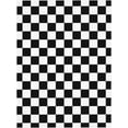 thumbnail image 2 of Black White Checkered Tablecloth Washable Rectangle 60x84in Kitchen Dinner Picnic Parties Birthday Table Cloth Home Decoration for All Seasons Outdoor Indoor, 2 of 5