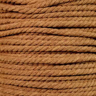 Golberg 100% Natural Cotton Rope - 5/32, 3/16, 7/32, 1/4, 5/16, 3/8, 1/ ...