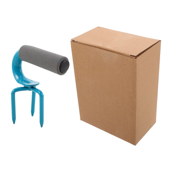 OULII Ergonomic Handheld Soil Tiller for Garden Use with Durable Manganese Steel Material