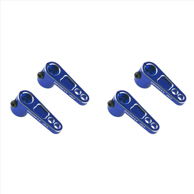 4 Piezas de Metal 25T Cuerno de Servo Brazo de Servo Compatible con Futaba Savox Servo para 1/8 1/10 RC Coche de Deriva Todoterreno, 3