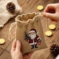 thumbnail image 4 of Clearance! Christmas Drawstring Gift Bags – Christmas Gift Bags, Christmas Bags, Candy Bags, Christmas Candy Bags, Gift Bags for Holiday Treats and Party Favors, 4 of 6