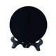 thumbnail image 4 of Disco circular de piedra de obsidiana con soporte pulido, decoración de escritorio, mini decoración del hogar S, 4 of 9