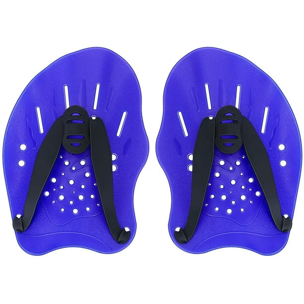 Swim Paddles Hand, Swim Training Hand Paddles with Adjustable Straps
