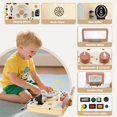 thumbnail image 3 of Busy Board Joyreal para niños pequeños con luces LED, volante 1+Y, 3 of 7