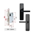 thumbnail image 2 of Door Lock, Biometric Finrprint Door Locks Smart Lock Tuya App Remote Unlocking Keyless Lock Digital Electronic Door Lock ,Easy to Install, 2 of 7