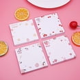 thumbnail image 5 of Cute Post-it Notes, Reusable Kawaii Sticky Note Pads For Creative Minds, 80 Sheets Per Pad, 4 Packs, No Residue Glue, Suitable For Various Applications Including DIY Decorations, 5 of 5