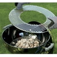 thumbnail image 3 of Weber 22'' Hinged Cooking Grate with 12'' Gourmet BBQ System Removable Insert, 3 of 5