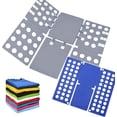 thumbnail image 1 of Piezas Tabla Plegable de Lavandería, Carpeta de Lavandería para Ropa de Niños y Adultos Tabla Plegable de Lavandería para Organizar Ropa, Pantalones, Camisetas, Camisas (Gris+Azul) Sincero Electrónica, 1 of 5