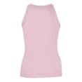 thumbnail image 4 of JULMCOMO Ribbed Knit Tank Tops for Women Crew Neck Casual Comfy Summer Tank Tops Sleeveless Stretchy Solid Slim Fit Shirts Pink S, 4 of 5