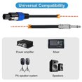 thumbnail image 5 of Speakon Male to 6.35mm Male Audio Adapter Cable, 5 of 5