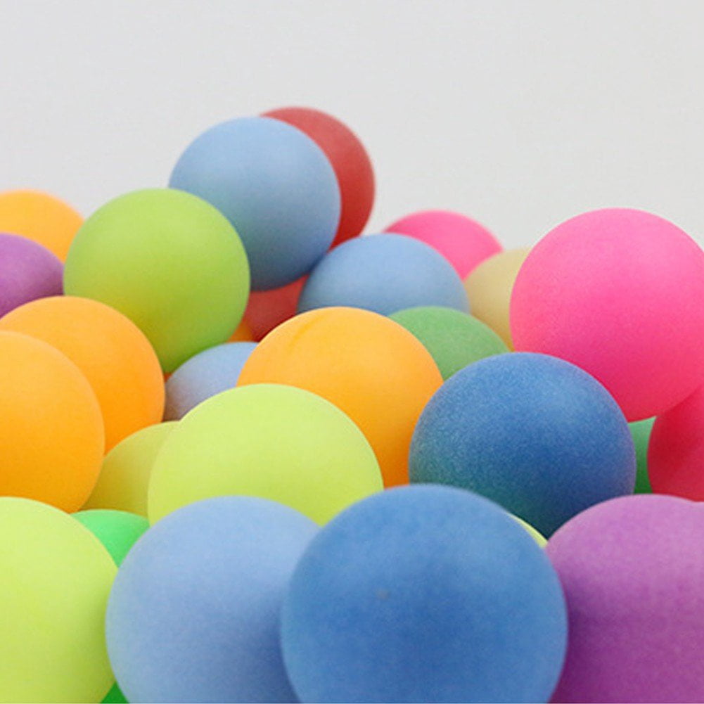 50Pcs Bingo Ping-Pong Balls Plastic Numbered Bingo Balls 1 to 50 Raffle Balls Multicolor Lottery Balls Game Balls Replacements 4CM