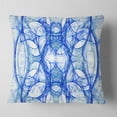 thumbnail image 2 of Designart Head of Iron Knight - Abstract Throw Pillow - 18x18, 2 of 5