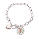 thumbnail image 1 of Native American Dream Catcher Indian Pulsera de cadena de corazón joyería encanto moda, 1 of 3