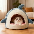 thumbnail image 5 of Lit pour Animaux de Compagnie Niche pour Chat pour Chaleur Hivernale Cachette Intérieur Extérieur Usage Quotidien Design Convivial pour Chat, 5 of 5