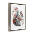 thumbnail image 3 of Stupell Industries Bohemian Scandinavian Style Squirrel Brown Floating Frame Canvas Art, 17 x 21, by LSR Design Studio, 3 of 8