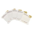 thumbnail image 7 of The Beadsmith Pure Silk Cord – White Color, Assorted Sizes 2, 4, & 6, Five Cards, Needles Attached, 7 of 7