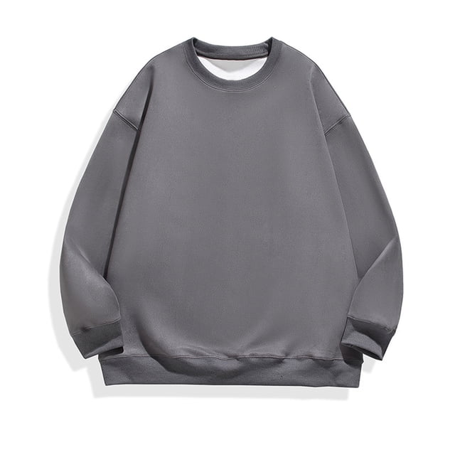 KIHOUT Chandails à Manches Longues pour Hommes T-Shirts Décontractés Mode Chandails à Col Rond Unis Pulls Hauts Chandail DY/L3