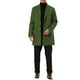 thumbnail image 2 of Abrigo Chic para Hombre con Solapa Notch, de Un Solo Botón, de Peso Medio, de Manga Larga, XL, Verde, 2 of 7