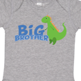 thumbnail image 4 of Inktastic Big Brother Green Dinosaur Boys Baby Bodysuit, 4 of 5