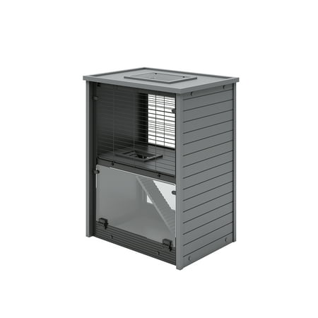 New Age Pet® ECOFLEX® Cozy Critter Hamster Villa, Two Level Small Animal Habitat