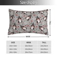 thumbnail image 2 of Cauagu Halloween Gnome Print Pillow Covers with Envelope Closure,1PC Pillow Cases Decorative Pillow Case for Bed & Couch, Pillows Not Included-16"x24", 2 of 6