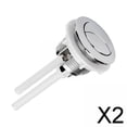 thumbnail image 1 of 2x Botón Pulsador para Inodoro, Botón Del Tanque Del Inodoro, 38mm, Diámetro Del Botón de Descarga Reemplazado, Botón de Inodoro con Doble Pulsación 2 piezas, 1 of 7