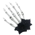 thumbnail image 2 of Accesorio para el cabello con pinza de Halloween perfecl Rosa negra 15 cm x 9 cm, 2 of 8