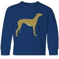 thumbnail image 3 of Inktastic Greyhound Long Sleeve Youth T-Shirt, 3 of 5