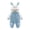 Blue, variant on Unisex Baby Fleece Thicken Romper Cute Fuzzy Bunny Jumpsuit Warm Plush Rabbit Snowsuit for Newborn Boys Girls