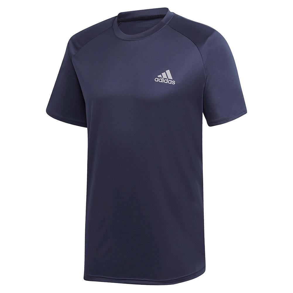 Adidas Men`s Club Color Block Tennis Top Legend Ink ( X-Small Legend Ink )  - Walmart.com