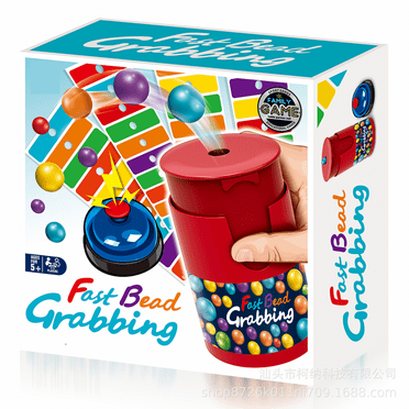New Match Color Line Bingo Board Games Fun Fast Bead Grabbing Two-Player Game