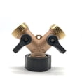 thumbnail image 3 of Solid Brass Body Backyard 2 Way Y Garden Hose Connector Splitter Faucet Kitchen 1 Hole Kitchen Spray Hose Weight Spray Nozzle for Kitchen Faucet with Hose Rrp362 Faucet Kitchen Set Kitchen Faucets for, 3 of 3
