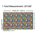 thumbnail image 3 of Manfei Colorful Football Sewing & Crafting Fabric (3 Yards), Soccer Sport Home Decor Fabric by the Yard for Boys, Ball Gamer Fabric by the Yard, 3 of 6